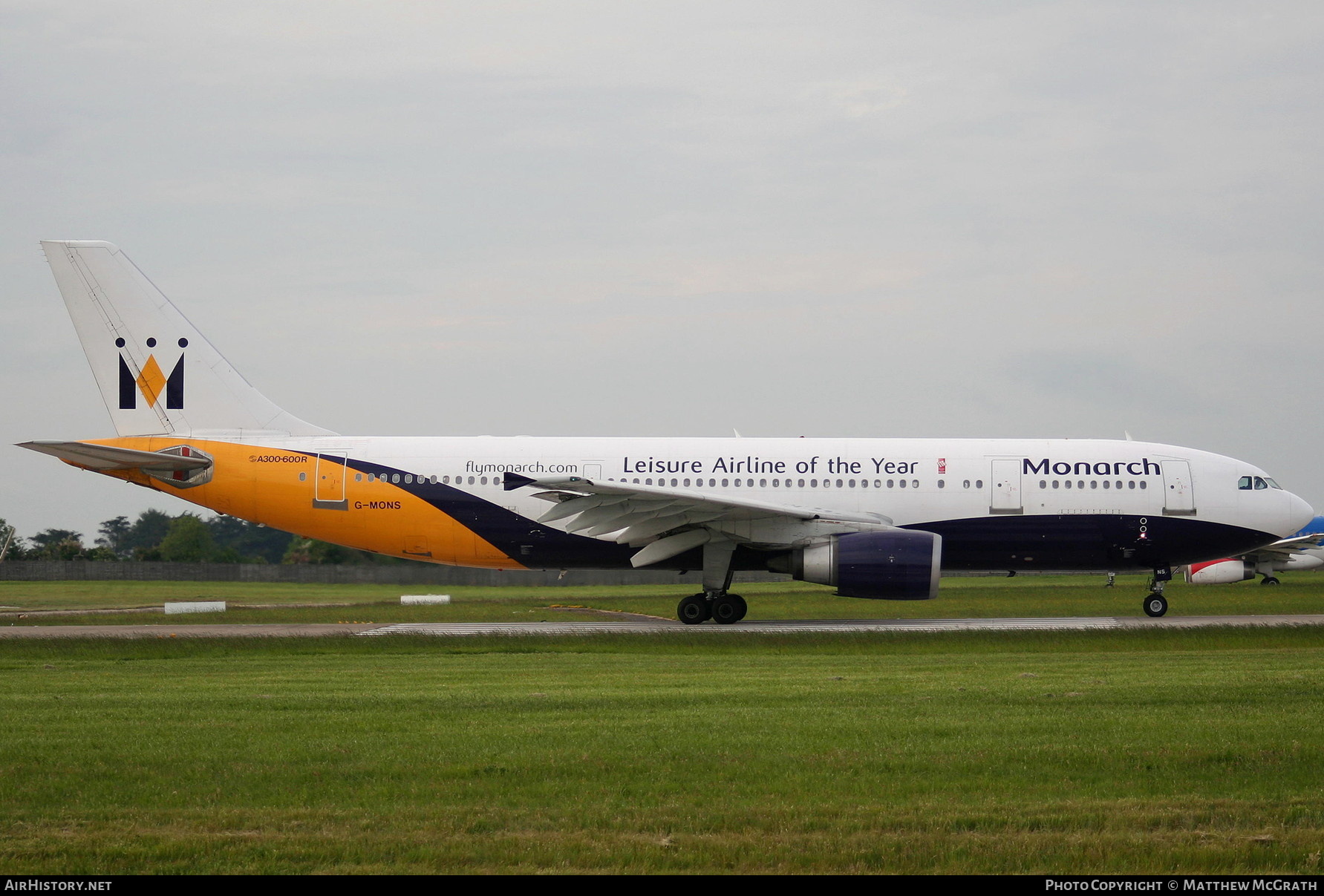 Aircraft Photo of G-MONS | Airbus A300B4-605R | Monarch Airlines | AirHistory.net #380168