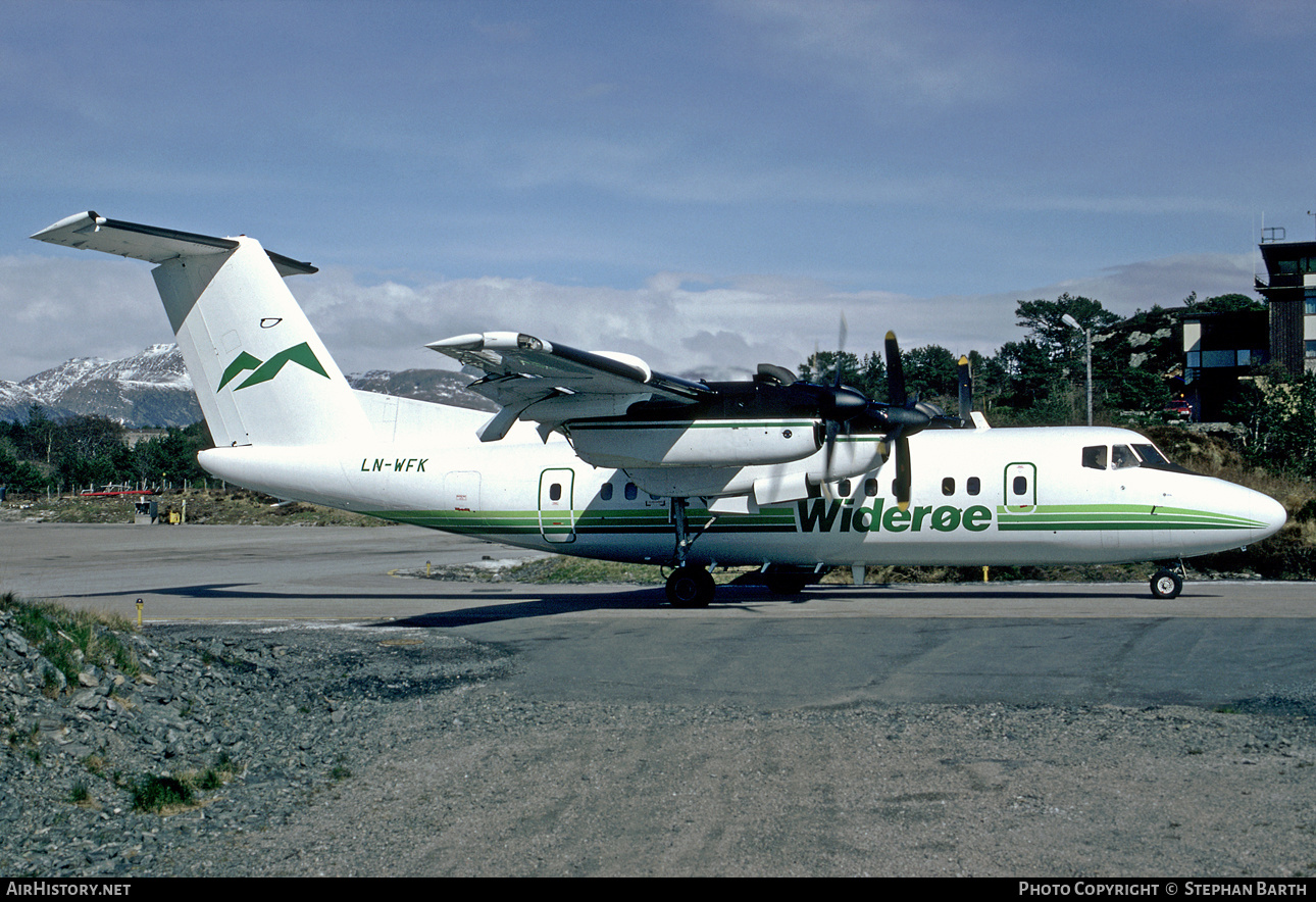 Aircraft Photo of LN-WFK | De Havilland Canada DHC-7-102 Dash 7 | Widerøe | AirHistory.net #380169