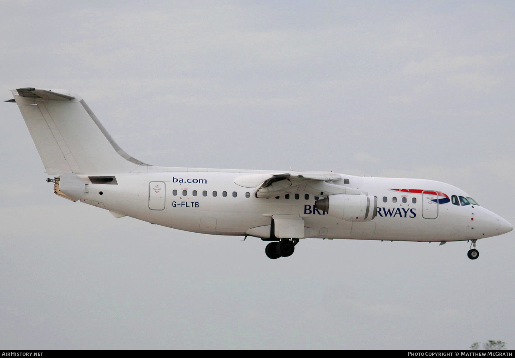 Aircraft Photo of G-FLTB | British Aerospace BAe-146-200A | British Airways | AirHistory.net #380170