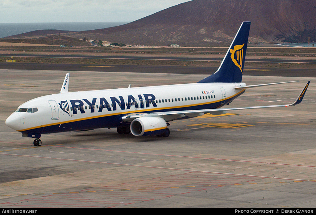 Aircraft Photo of EI-EVT | Boeing 737-8AS | Ryanair | AirHistory.net #380182