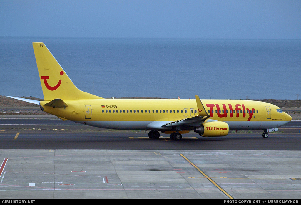 Aircraft Photo of D-ATUB | Boeing 737-8K5 | TUIfly | AirHistory.net #380184