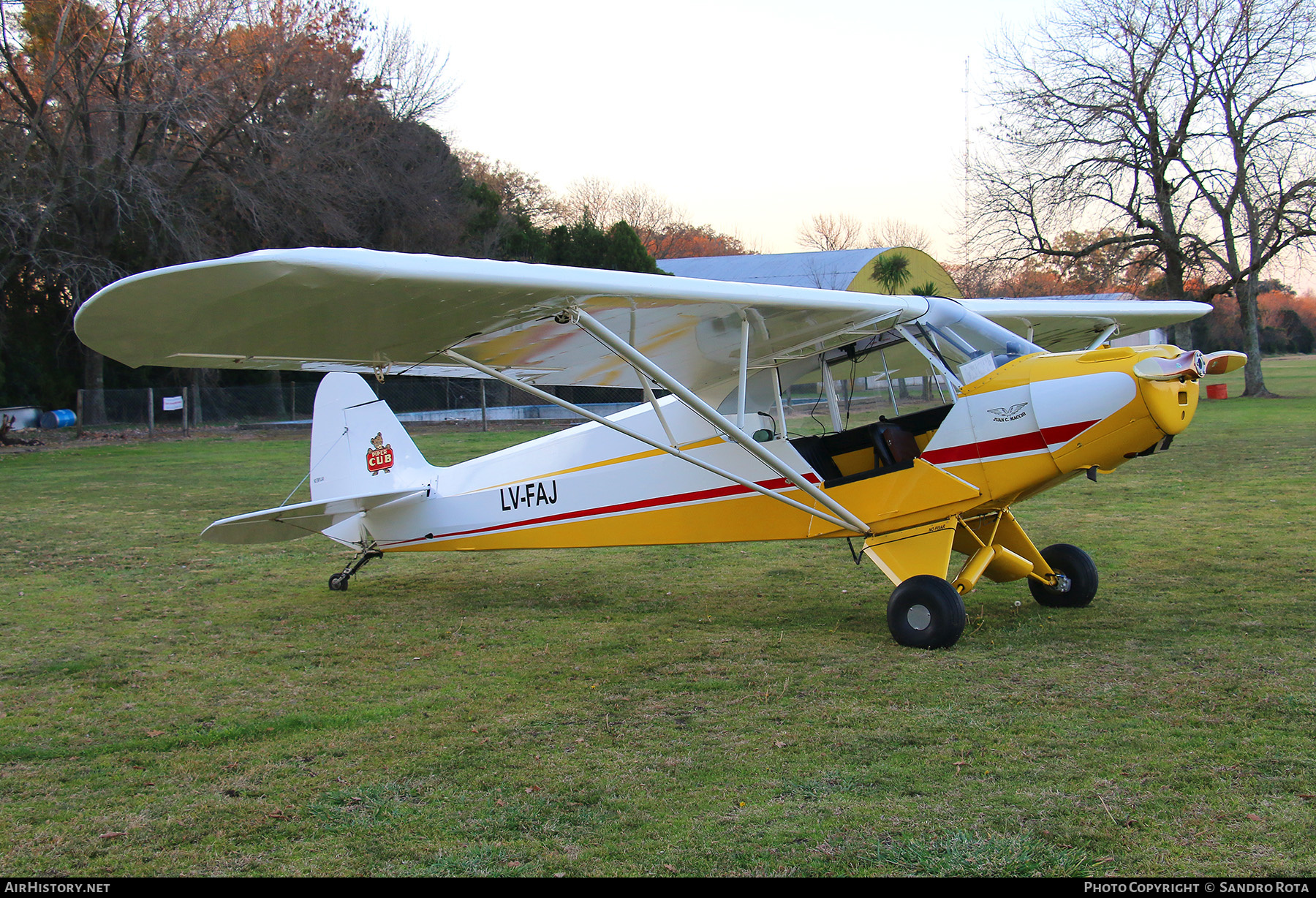 Aircraft Photo of LV-FAJ | Piper PA-11 Cub Special | AirHistory.net #380196