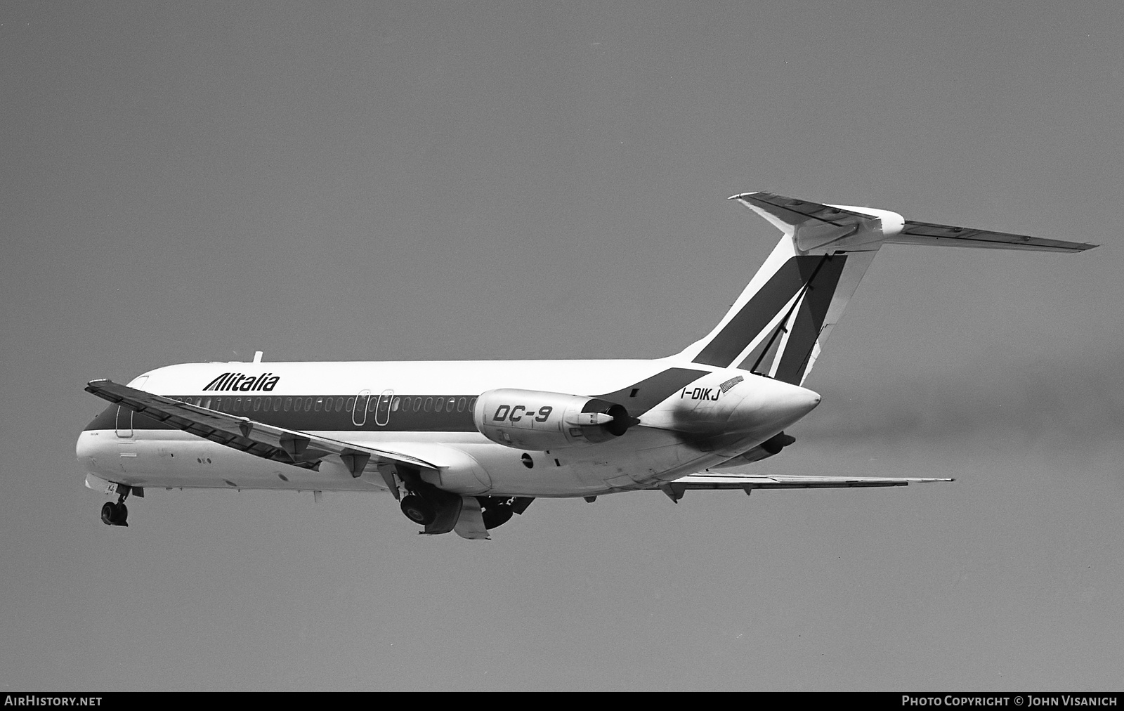 Aircraft Photo of I-DIKJ | McDonnell Douglas DC-9-32 | Alitalia | AirHistory.net #380207