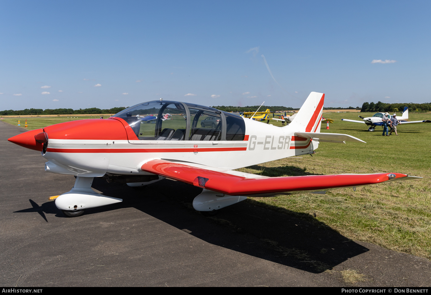 Aircraft Photo of G-ELSR | Robin DR-400-180R Remorqueur | AirHistory.net #380233