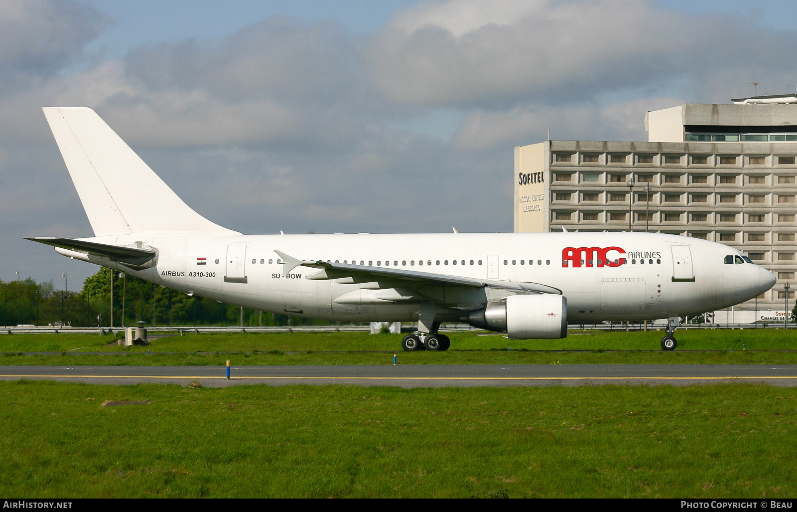 Aircraft Photo of SU-BOW | Airbus A310-322 | AMC Airlines | AirHistory.net #380241