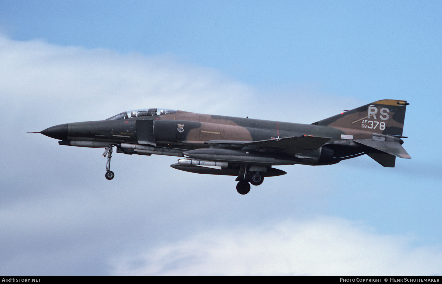 Aircraft Photo of 68-0378 / AF68-378 | McDonnell Douglas F-4E Phantom II | USA - Air Force | AirHistory.net #380253