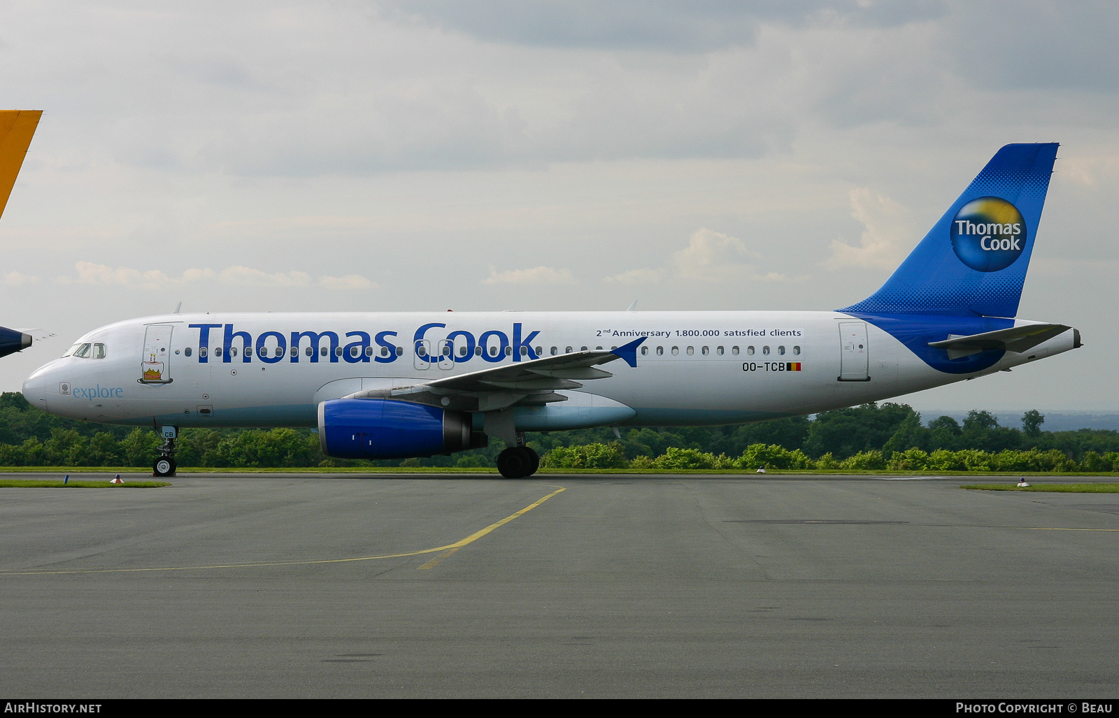 Aircraft Photo of OO-TCB | Airbus A320-231 | Thomas Cook Airlines | AirHistory.net #380269