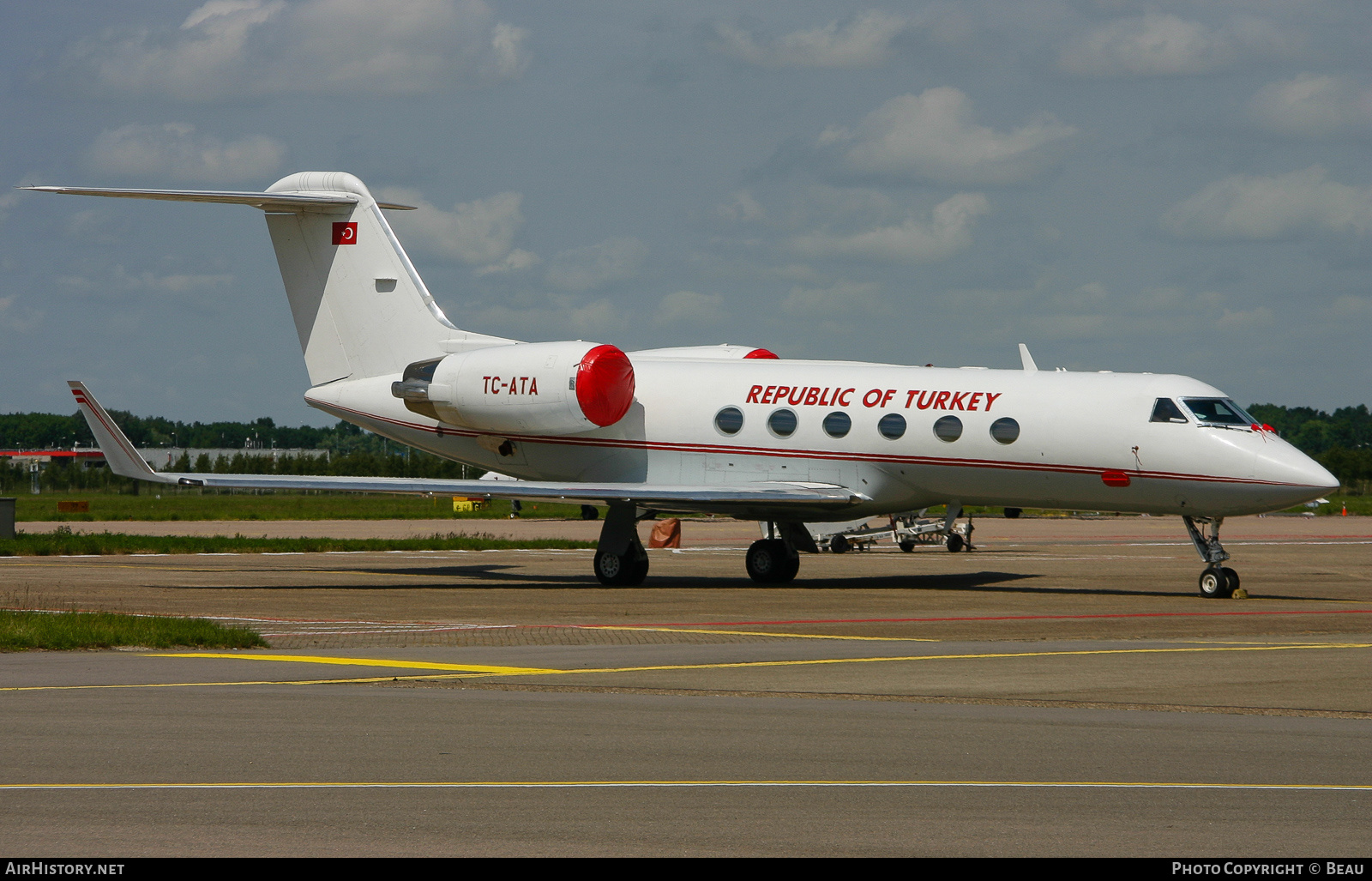 Aircraft Photo of TC-ATA | Gulfstream Aerospace G-IV Gulfstream IV | Turkey Government | AirHistory.net #380272