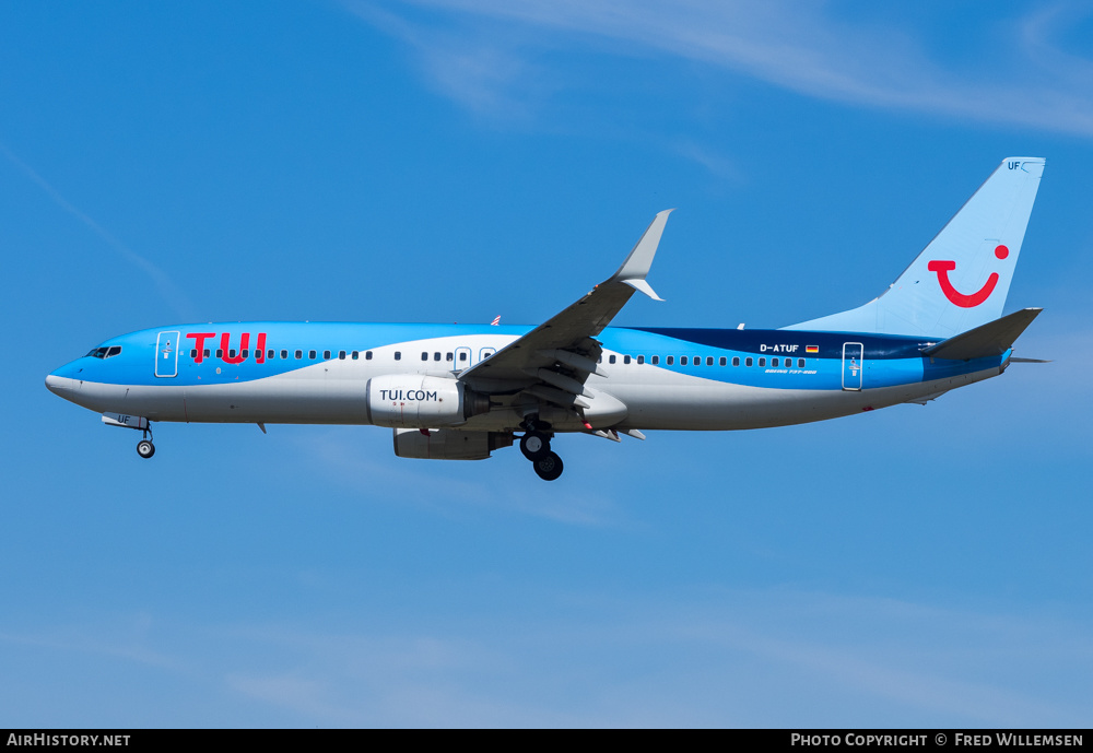 Aircraft Photo of D-ATUF | Boeing 737-8K5 | TUI | AirHistory.net #380299