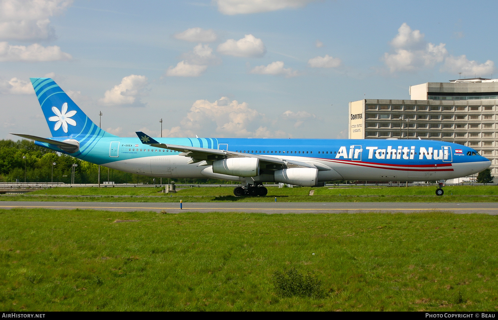 Aircraft Photo of F-OSEA | Airbus A340-313 | Air Tahiti Nui | AirHistory.net #380303