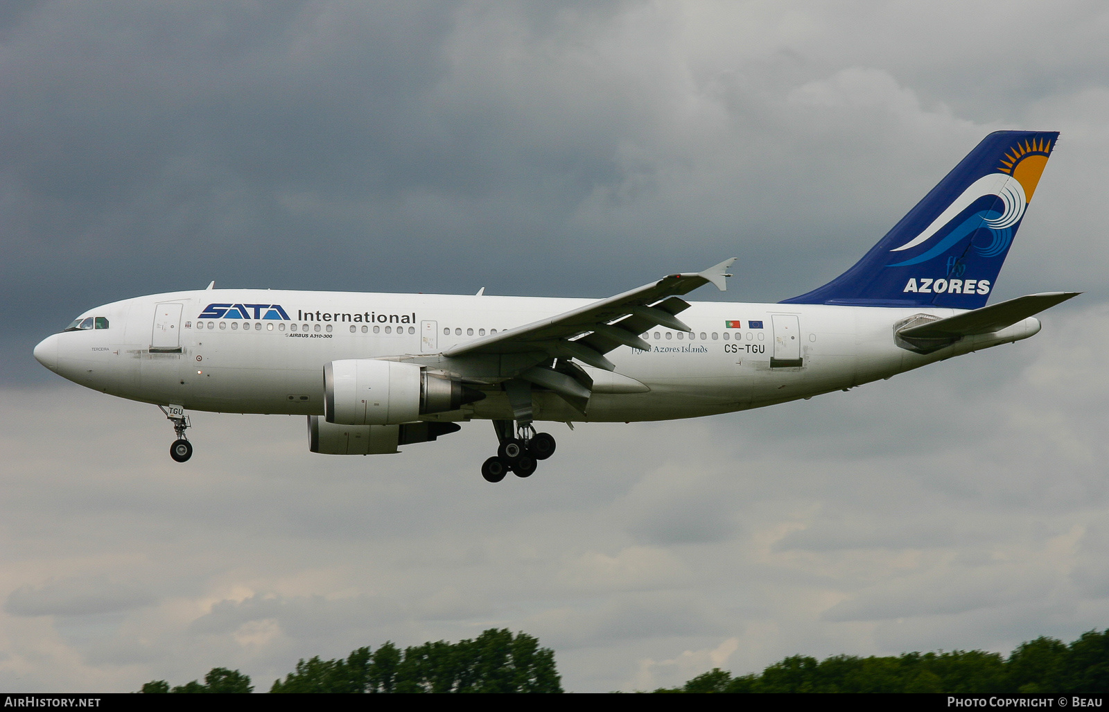 Aircraft Photo of CS-TGU | Airbus A310-304 | SATA Internacional | AirHistory.net #380326