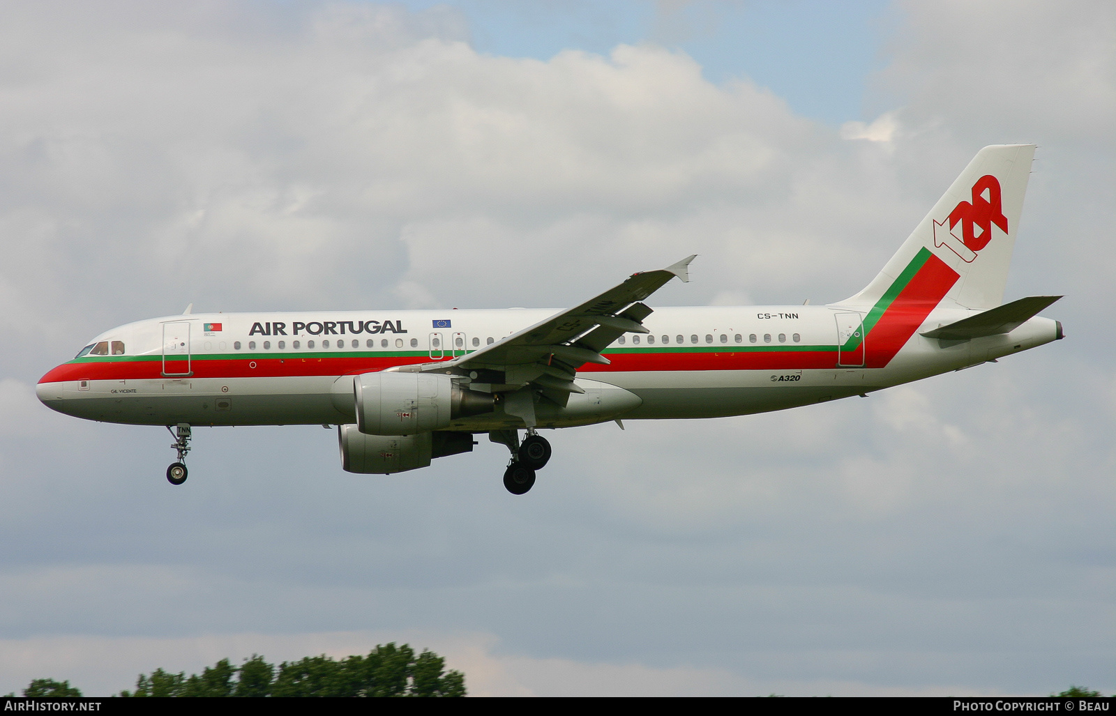 Aircraft Photo of CS-TNN | Airbus A320-214 | TAP Air Portugal | AirHistory.net #380328