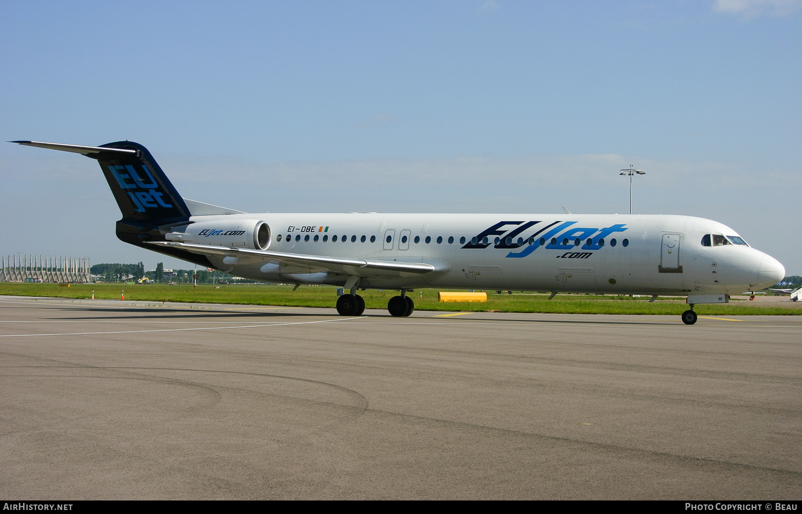 Aircraft Photo of EI-DBE | Fokker 100 (F28-0100) | EUjet | AirHistory.net #380339