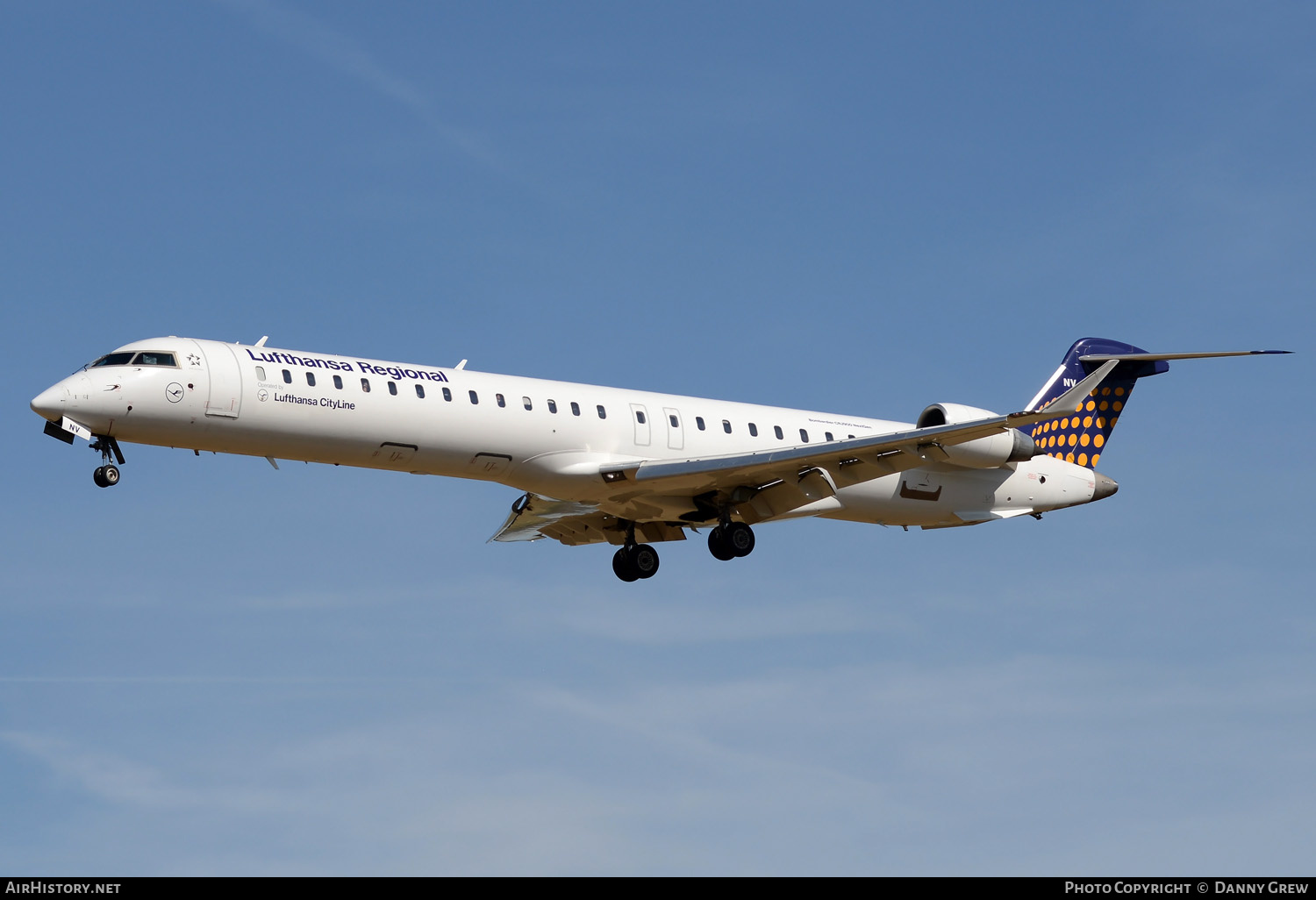 Aircraft Photo of D-ACNV | Bombardier CRJ-900 NG (CL-600-2D24) | Lufthansa Regional | AirHistory.net #380343