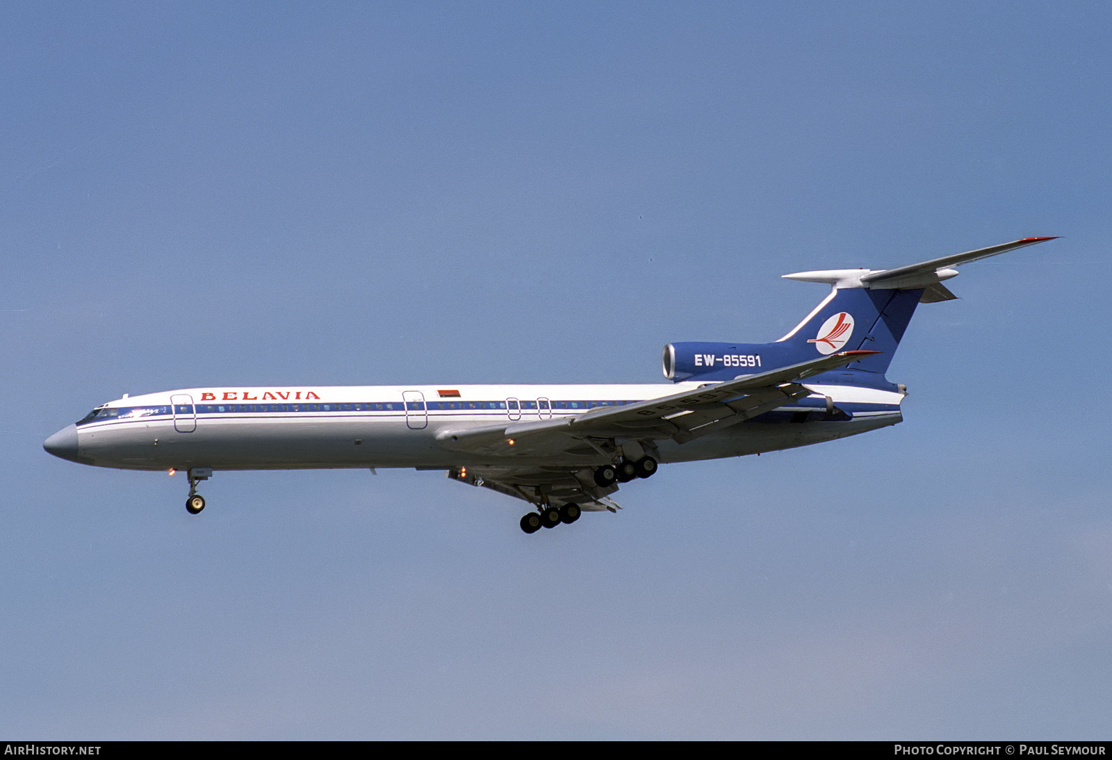 Aircraft Photo of EW-85591 | Tupolev Tu-154B-2 | Belavia | AirHistory.net #380346