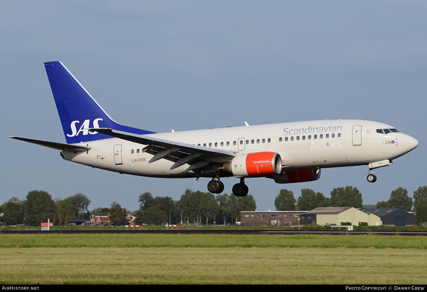 Aircraft Photo of LN-RRN | Boeing 737-783 | Scandinavian Airlines - SAS | AirHistory.net #380393