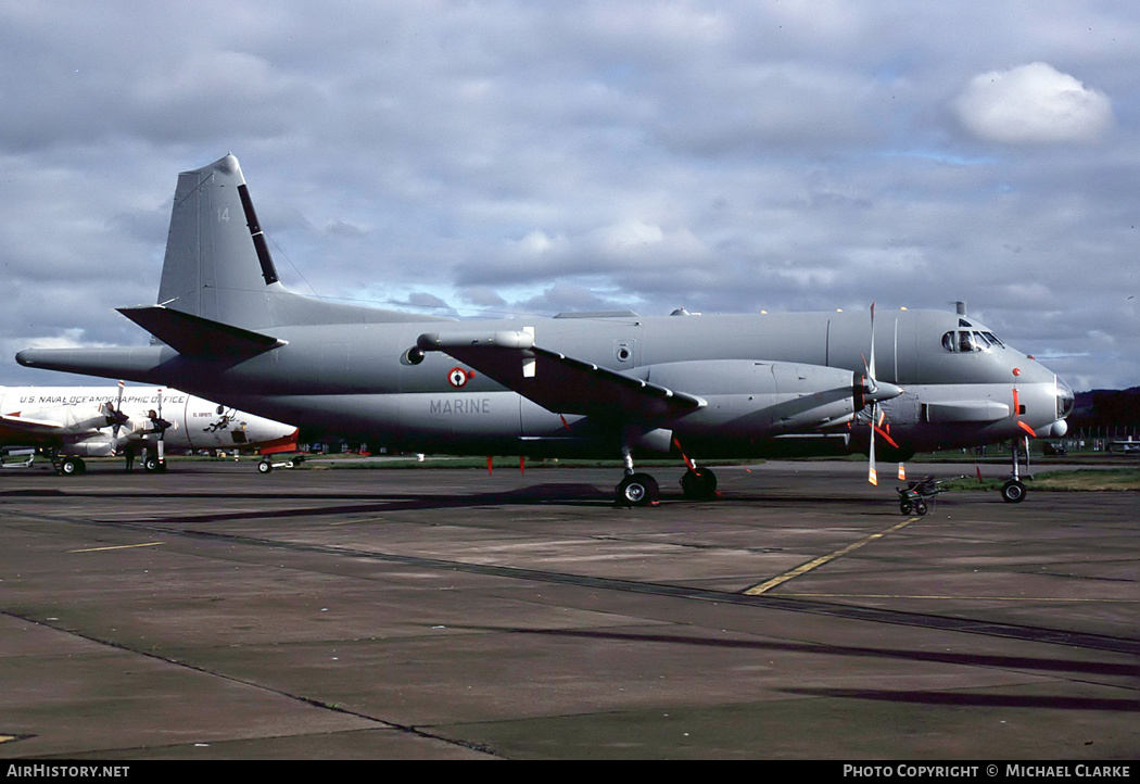 Aircraft Photo of 14 | Dassault ATL-2 Atlantique 2 | France - Navy | AirHistory.net #380397