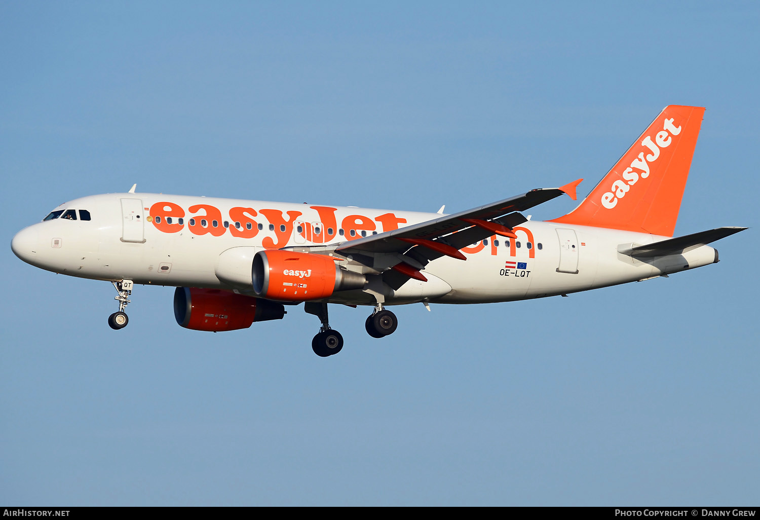 Aircraft Photo of OE-LQT | Airbus A319-111 | EasyJet | AirHistory.net #380408