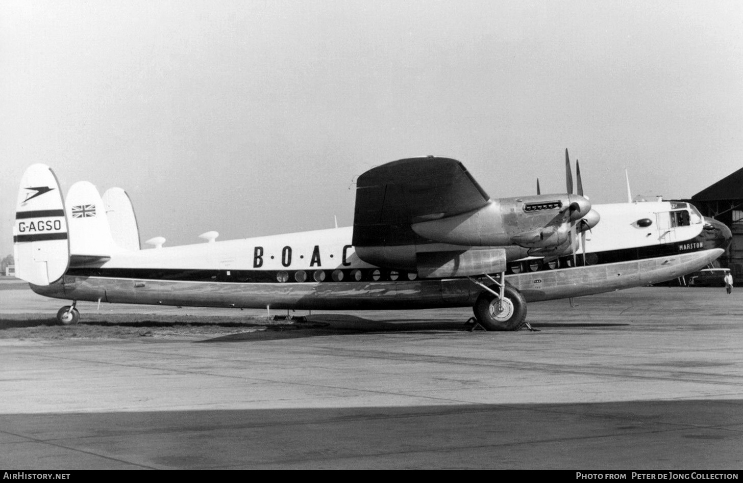 Aircraft Photo of G-AGSO | Avro 685 York C1 | BOAC - British Overseas Airways Corporation | AirHistory.net #380413
