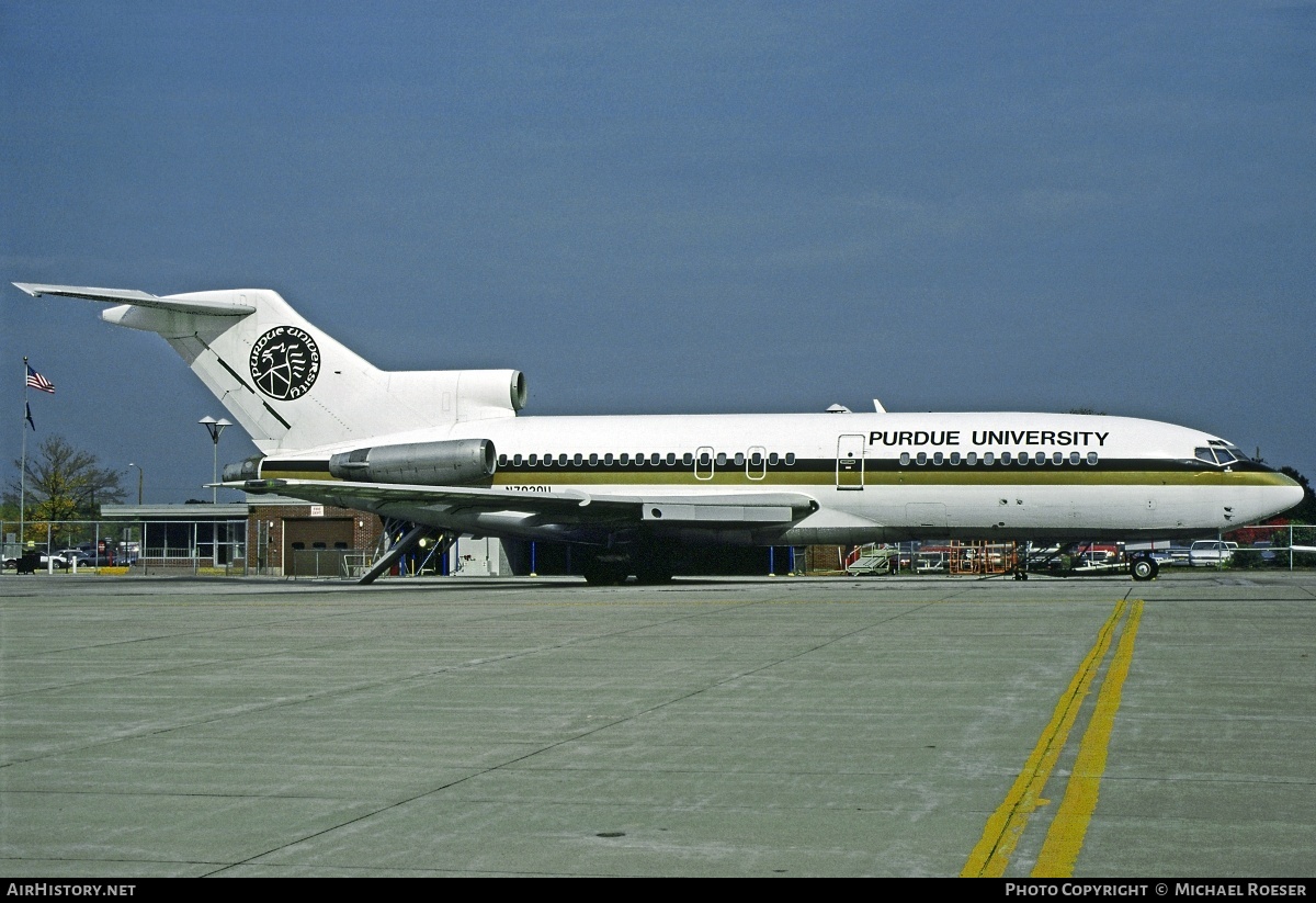 Aircraft Photo of N7020U | Boeing 727-22 | Purdue University | AirHistory.net #380417