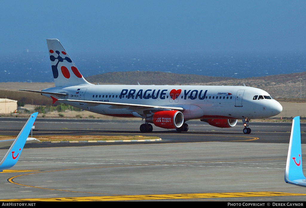Aircraft Photo of OM-HCA | Airbus A320-214 | Travel Service | AirHistory.net #380422