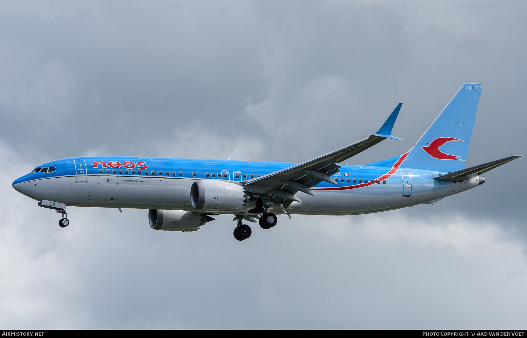 Aircraft Photo of EI-RZA | Boeing 737-8 Max 8 | Neos | AirHistory.net #380425