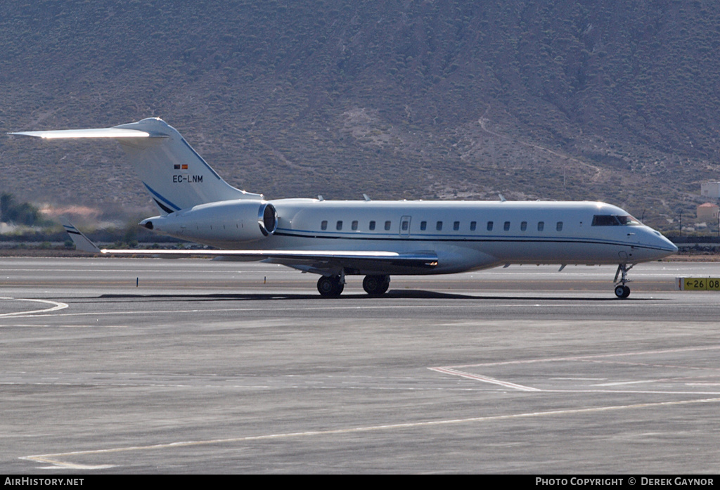 Aircraft Photo of EC-LNM | Bombardier Global Express (BD-700-1A10) | AirHistory.net #380426