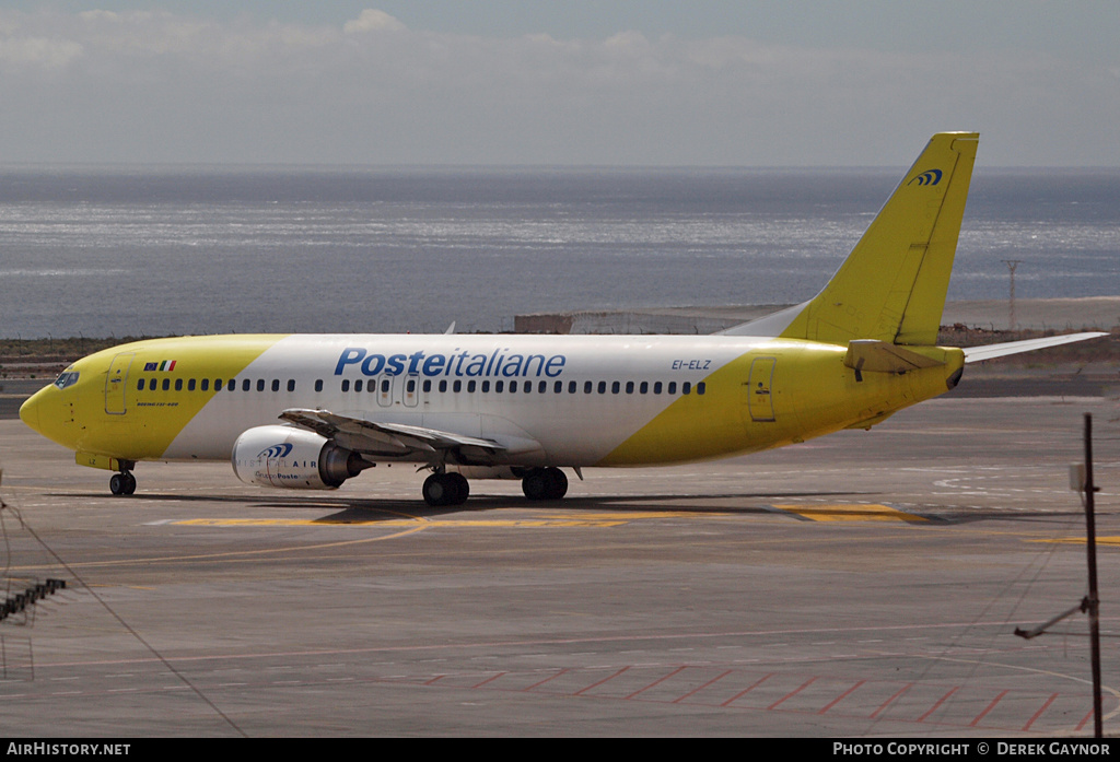 Aircraft Photo of EI-ELZ | Boeing 737-4Q8 | Poste Italiane | AirHistory.net #380430