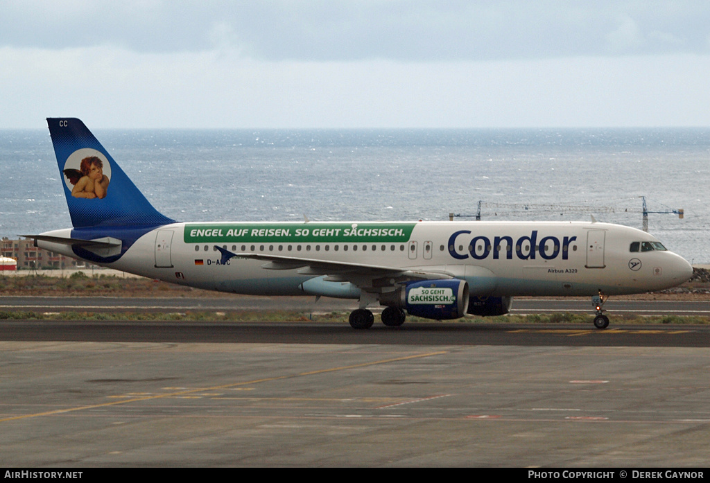 Aircraft Photo of D-AICC | Airbus A320-212 | Condor Flugdienst | AirHistory.net #380432