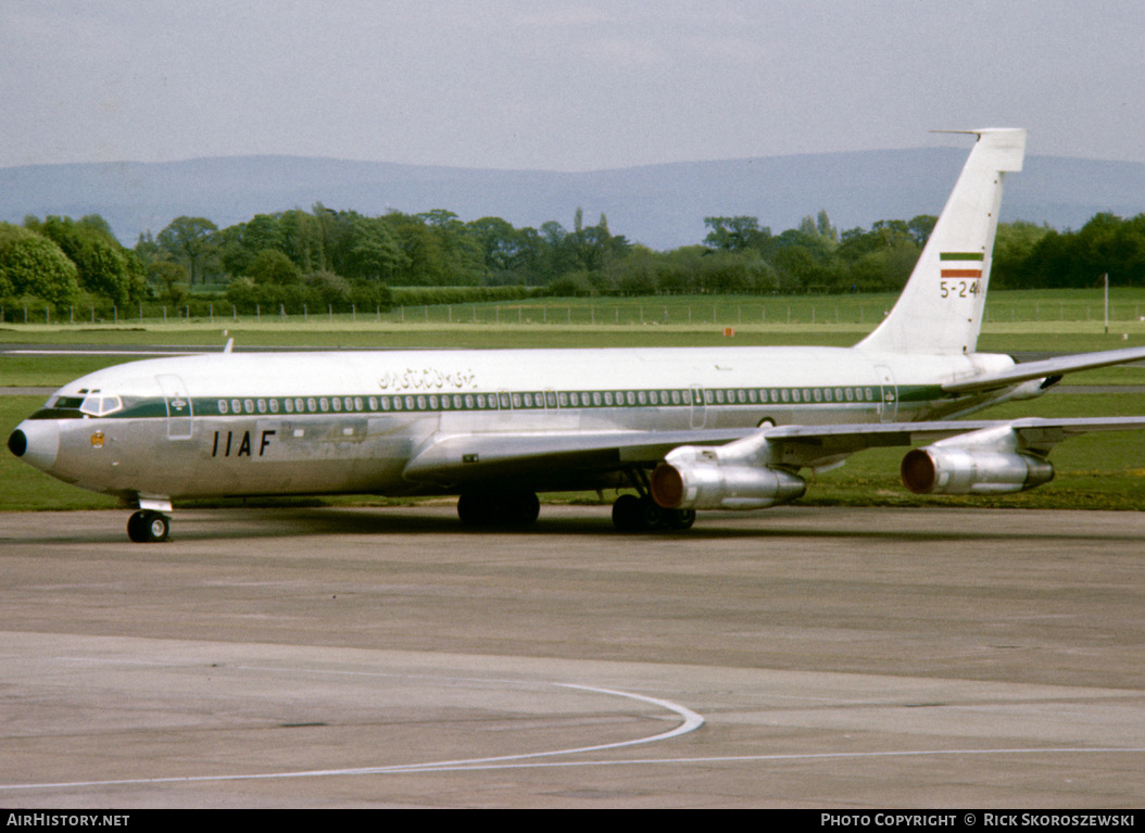 Aircraft Photo of 5-244 | Boeing 707-3J9C/KC | Iran - Air Force | AirHistory.net #380441