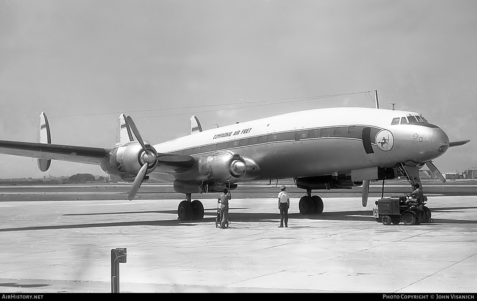 Aircraft Photo of F-BHML | Lockheed L-1049G Super Constellation | Compagnie Air Fret | AirHistory.net #380451
