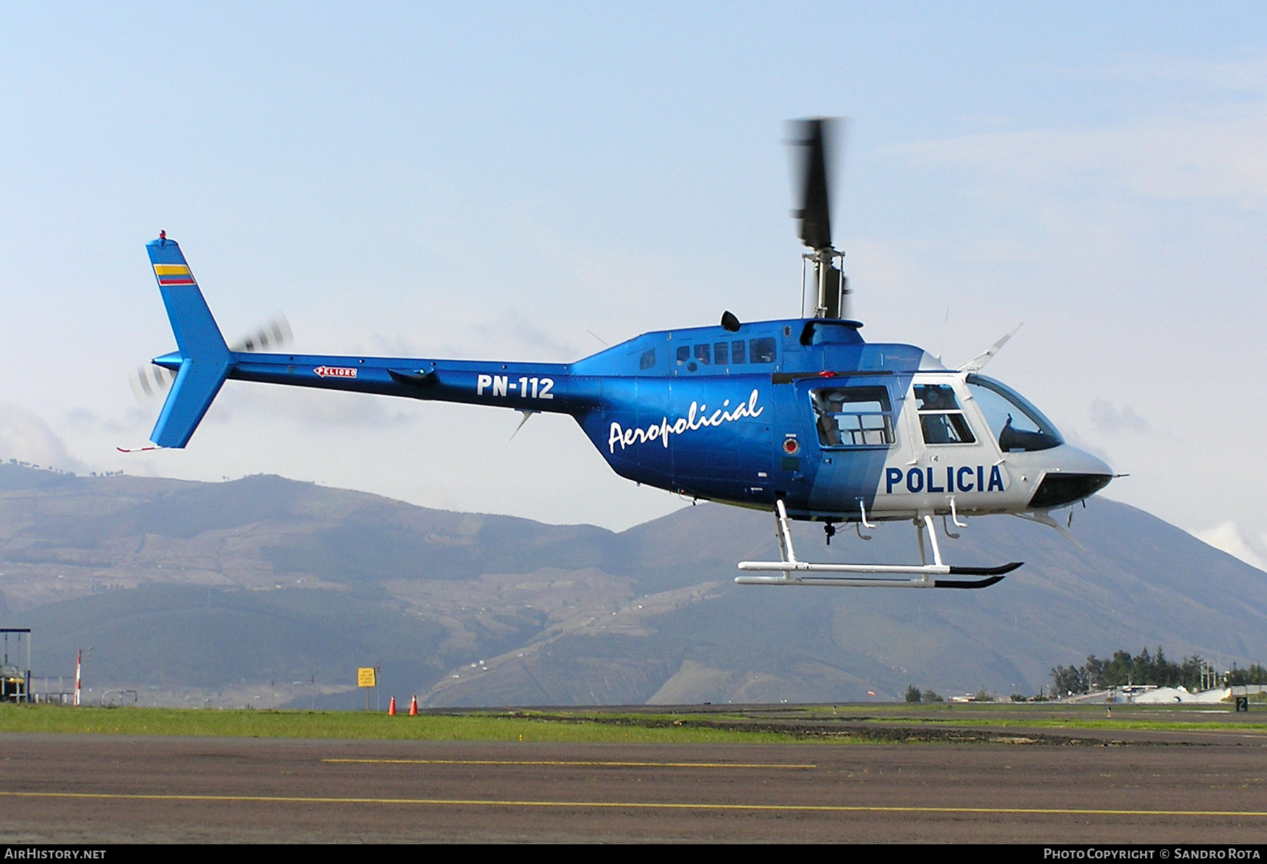 Aircraft Photo of PN-112 | Bell 206B-2 JetRanger II | Ecuador - Police | AirHistory.net #380471