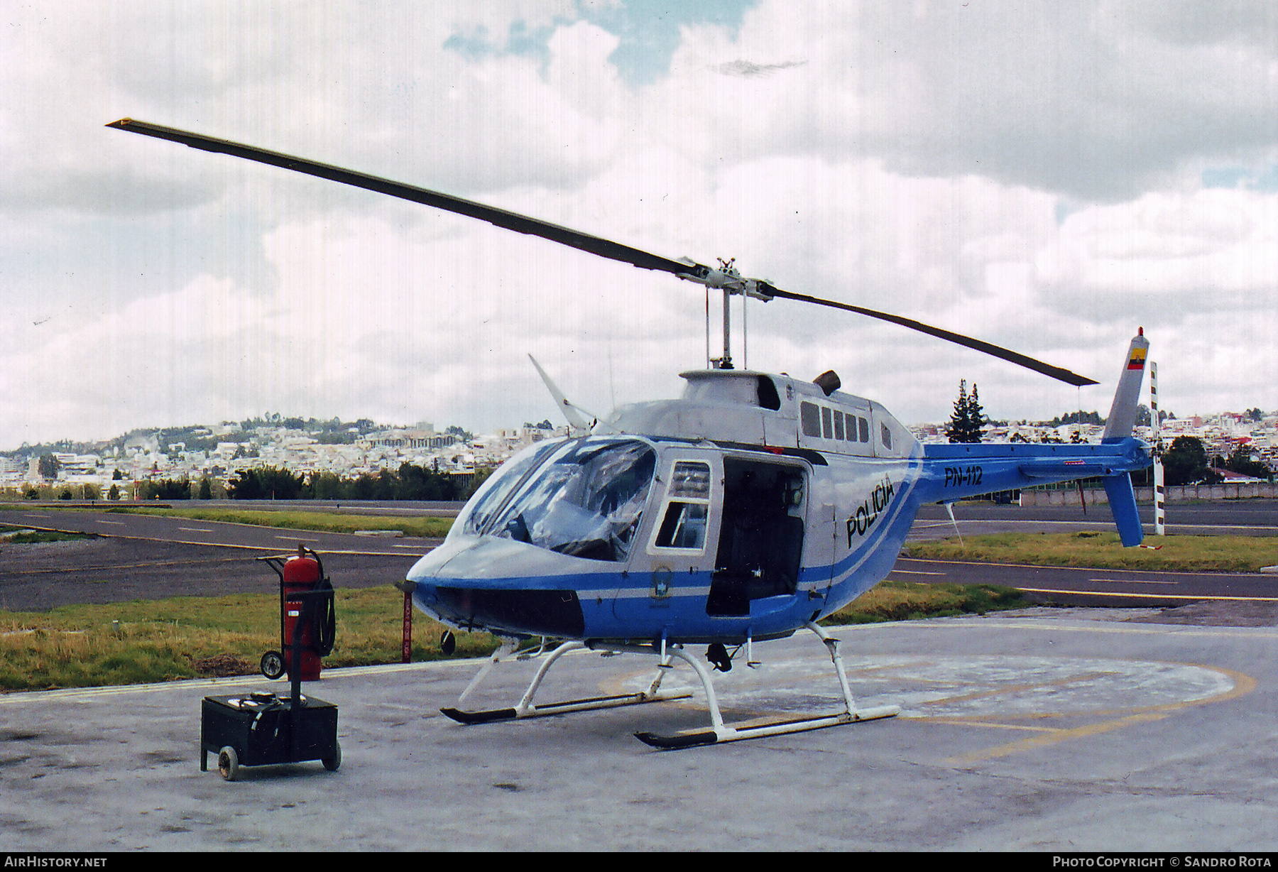 Aircraft Photo of PN-112 | Bell 206B-2 JetRanger II | Ecuador - Police | AirHistory.net #380477