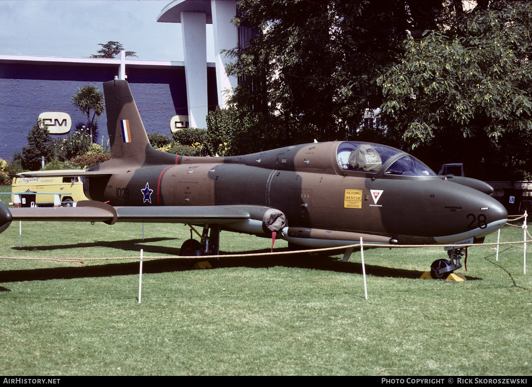 Aircraft Photo of 1028 | Atlas MB-326K Impala 2 | South Africa - Air Force | AirHistory.net #380485