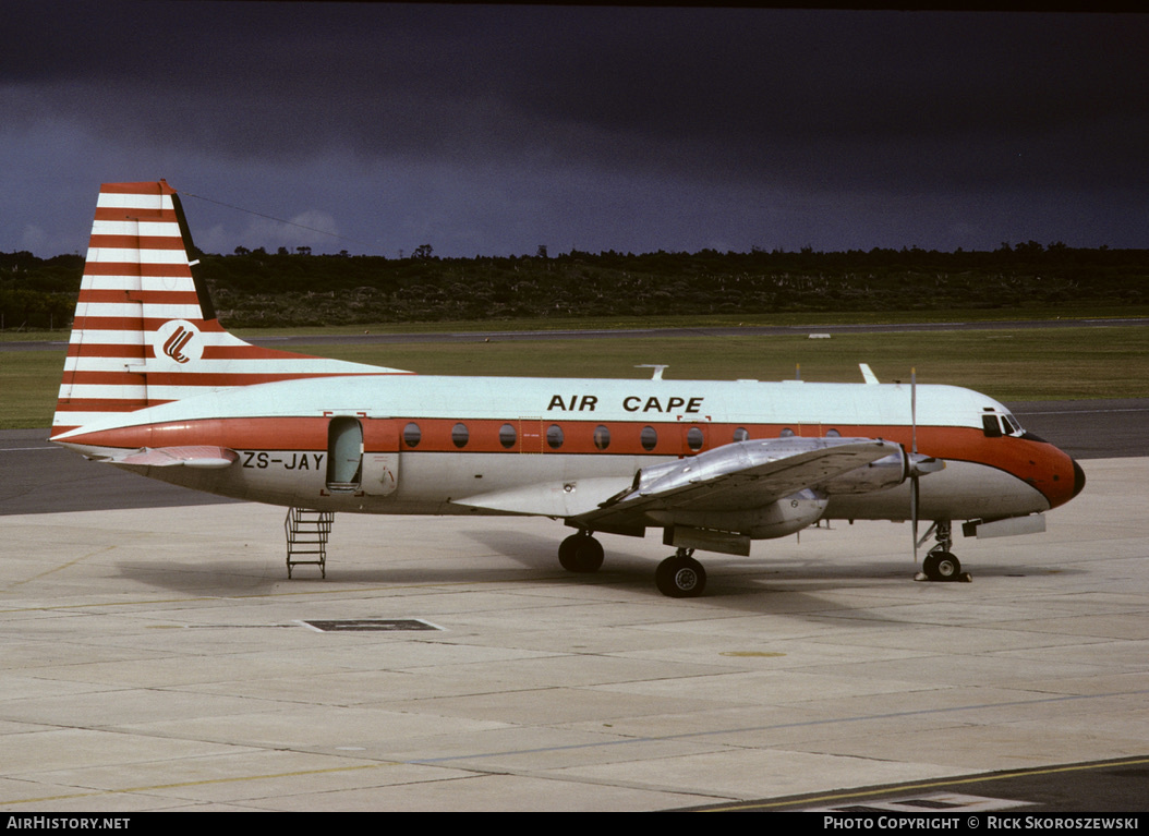 Aircraft Photo of ZS-JAY | Avro 748 Srs2/200 | Air Cape | AirHistory.net #380487