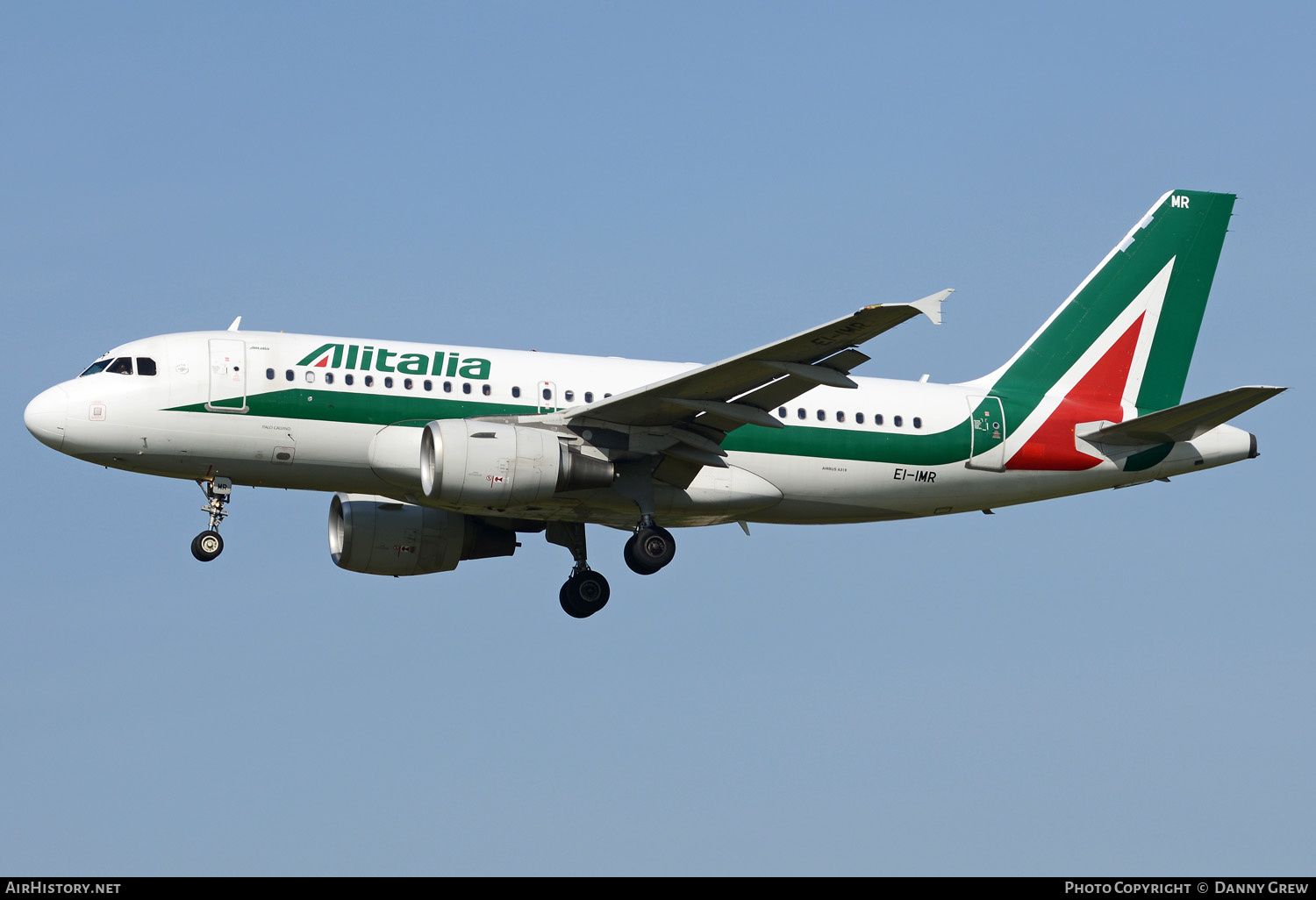 Aircraft Photo of EI-IMR | Airbus A319-111 | Alitalia | AirHistory.net #380490