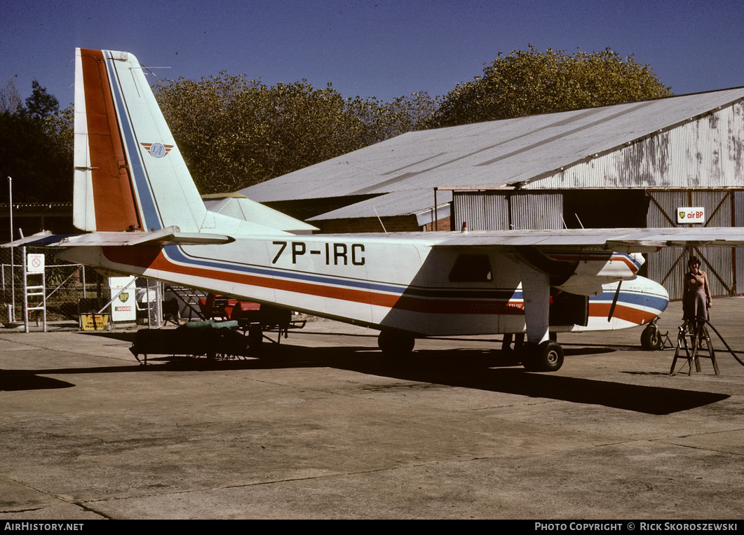 Aircraft Photo of 7P-IRC | Britten-Norman BN-2A Mk.3 Trislander | Air Lesotho | AirHistory.net #380491