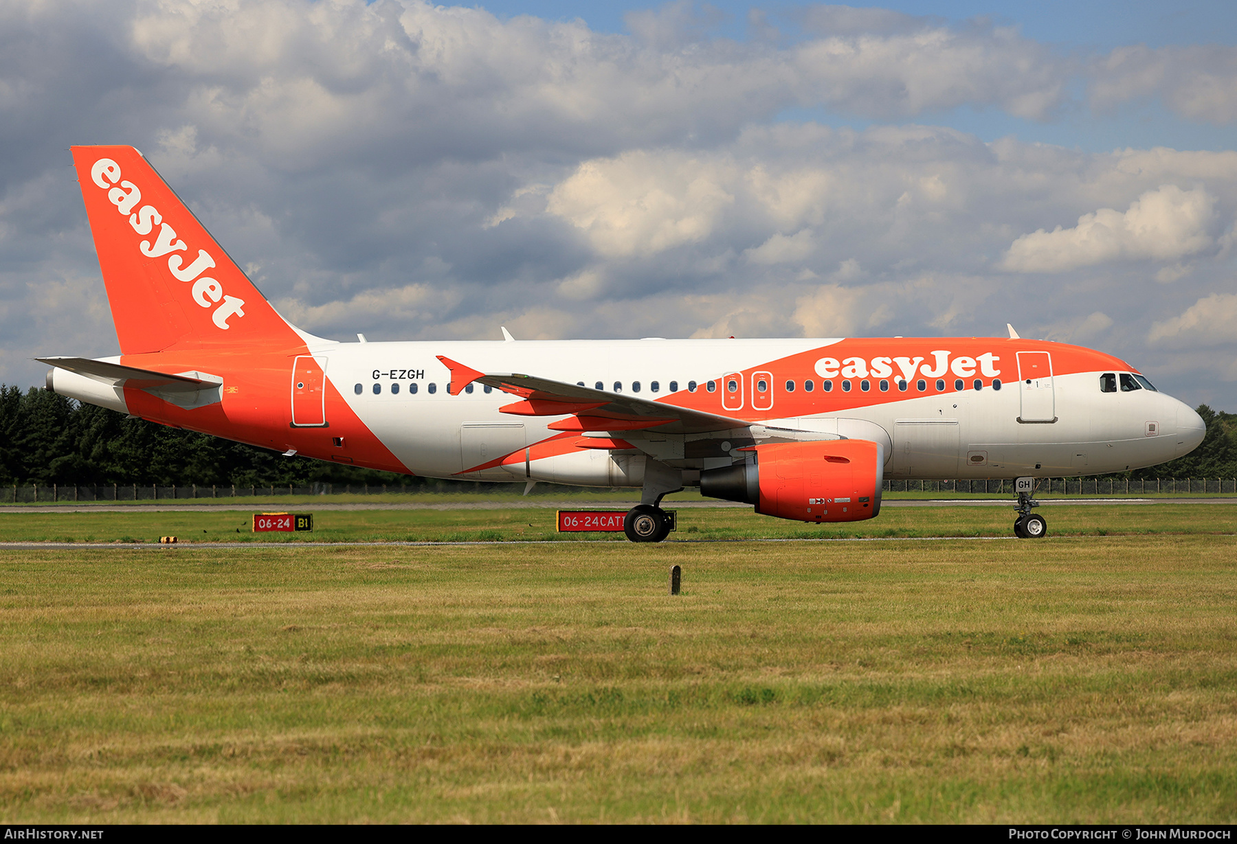 Aircraft Photo of G-EZGH | Airbus A319-111 | EasyJet | AirHistory.net #380512
