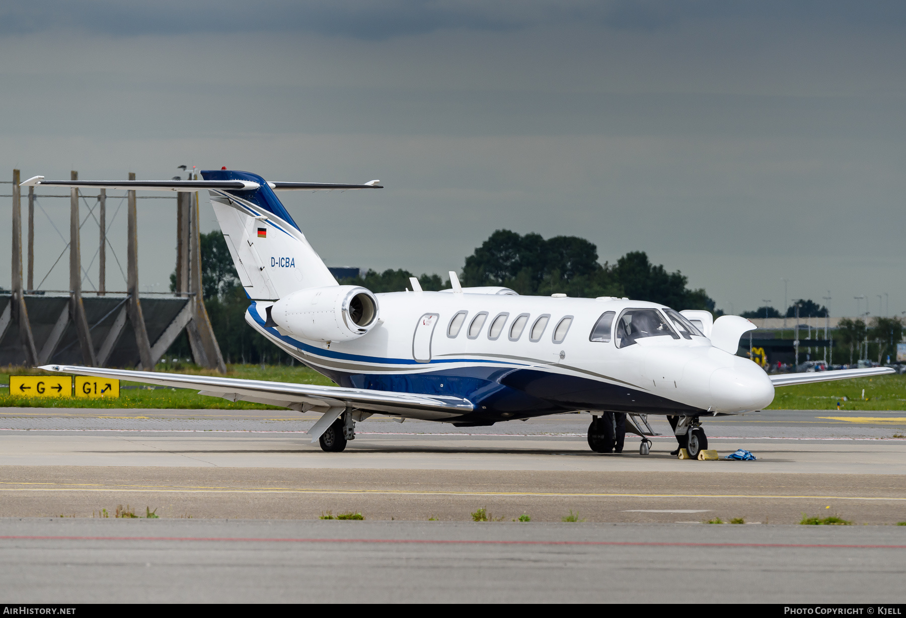 Aircraft Photo of D-ICBA | Cessna 525A CitationJet CJ2 | AirHistory.net #380514