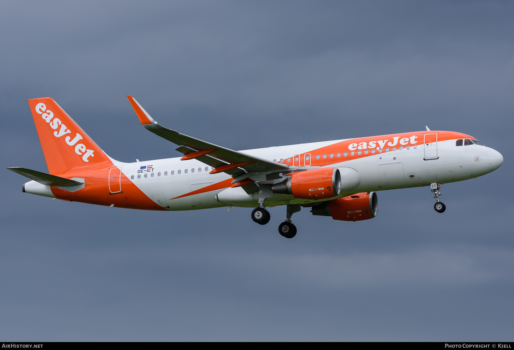 Aircraft Photo of OE-ICT | Airbus A320-214 | EasyJet | AirHistory.net #380524