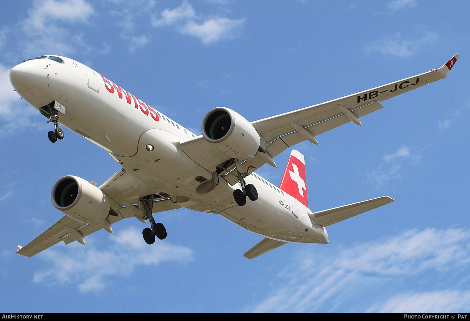 Aircraft Photo of HB-JCJ | Bombardier CSeries CS300 (BD-500-1A11) | Swiss International Air Lines | AirHistory.net #380525