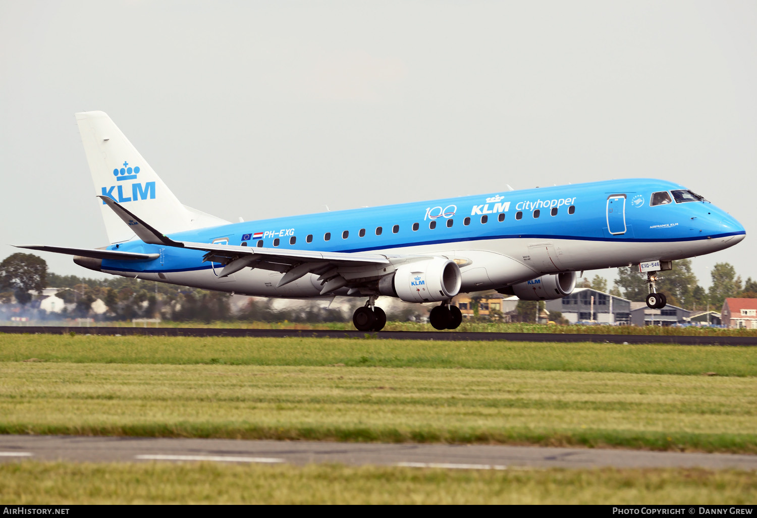 Aircraft Photo of PH-EXG | Embraer 175STD (ERJ-170-200STD) | KLM Cityhopper | AirHistory.net #380540