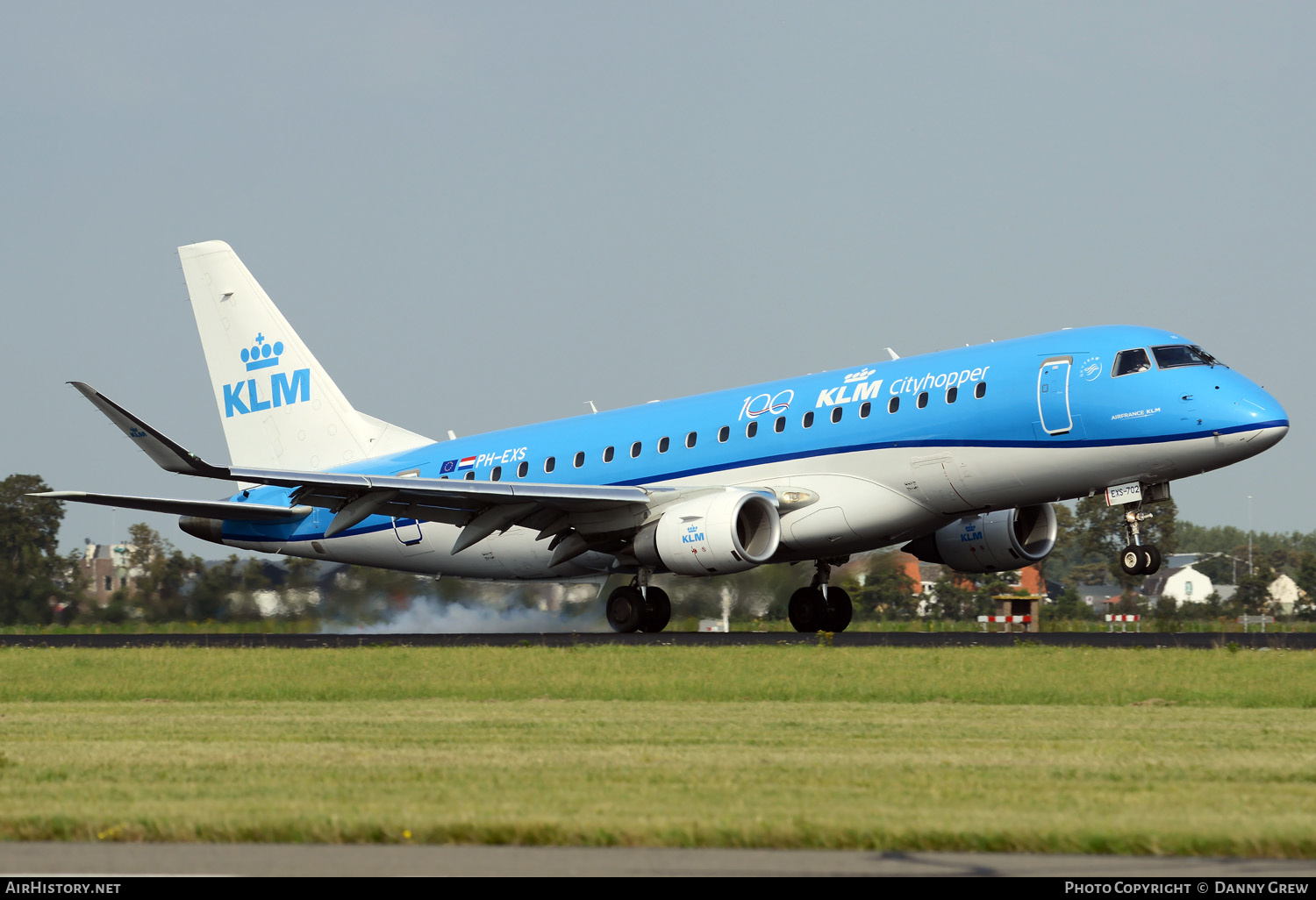 Aircraft Photo of PH-EXS | Embraer 175STD (ERJ-170-200STD) | KLM Cityhopper | AirHistory.net #380544