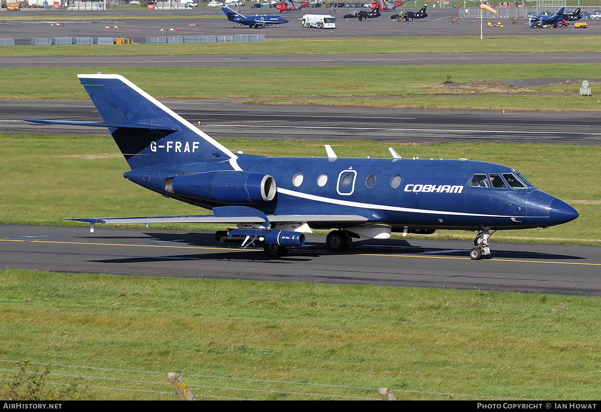 Aircraft Photo of G-FRAF | Dassault Falcon 20E | Cobham Aviation Services | AirHistory.net #380548