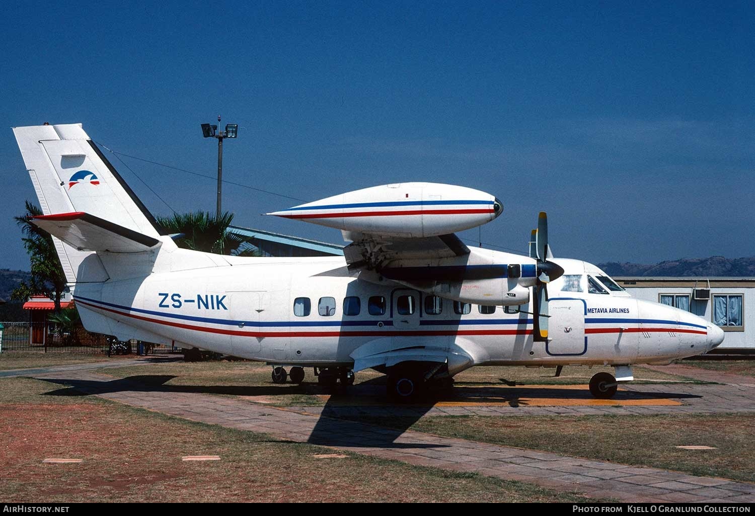 Aircraft Photo of ZS-NIK | Let L-410UVP-E Turbolet | Metavia Airlines | AirHistory.net #380553