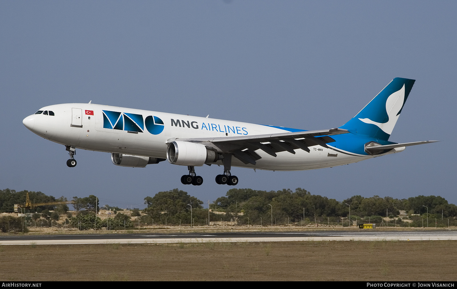 Aircraft Photo of TC-MNV | Airbus A300C4-605R | MNG Airlines | AirHistory.net #380580