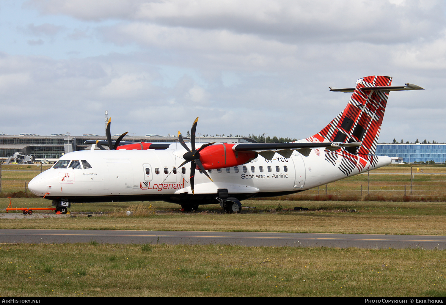 Aircraft Photo of OY-YCC | ATR ATR-42-600 | Loganair | AirHistory.net #380589