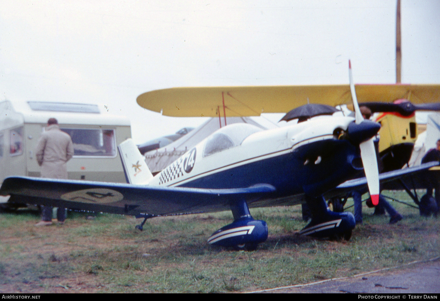 Aircraft Photo of G-AWHX | Rollason Beta B2 | The Tiger Club | AirHistory.net #380591