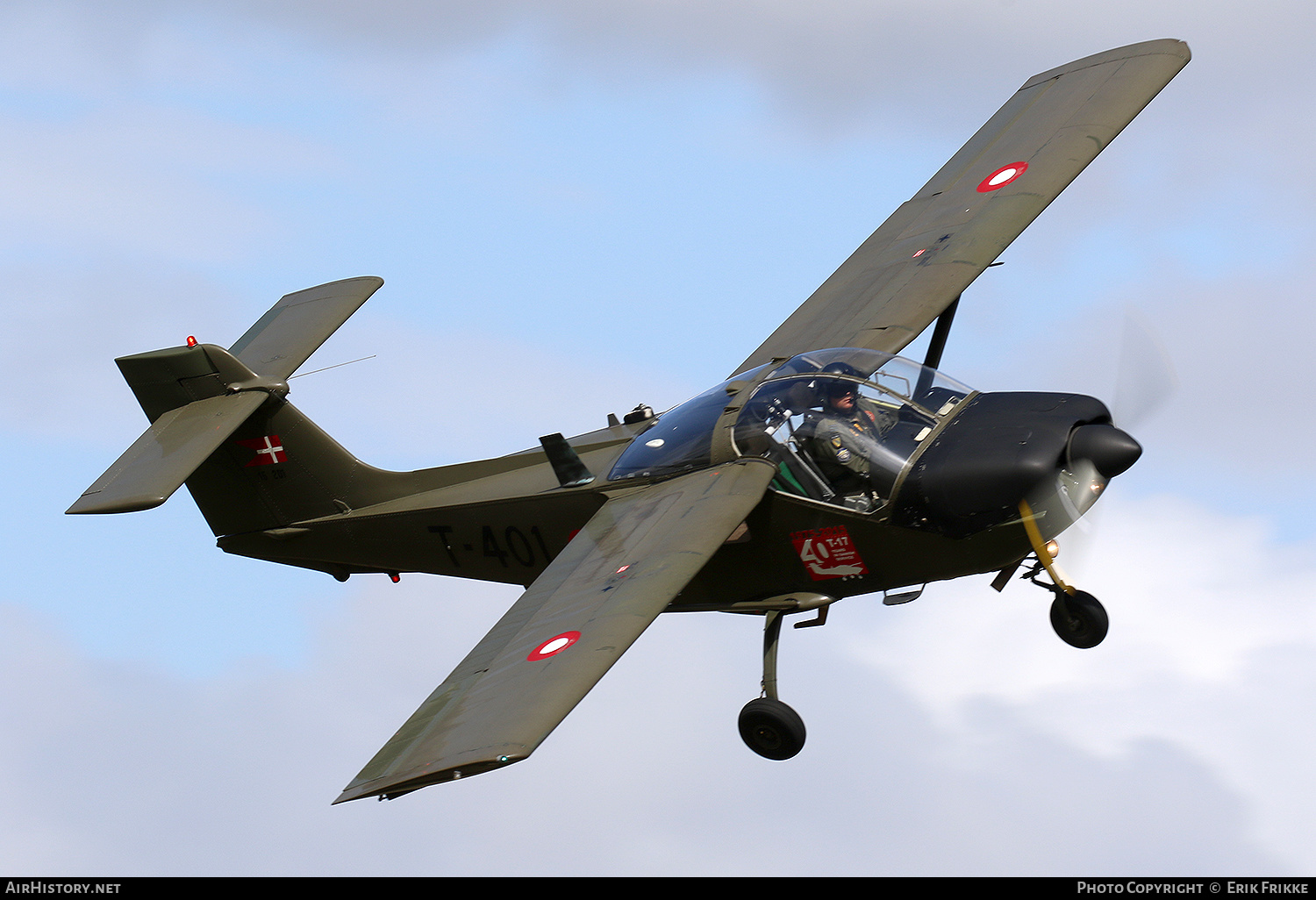 Aircraft Photo of T-401 | Saab T-17 Supporter | Denmark - Air Force | AirHistory.net #380596