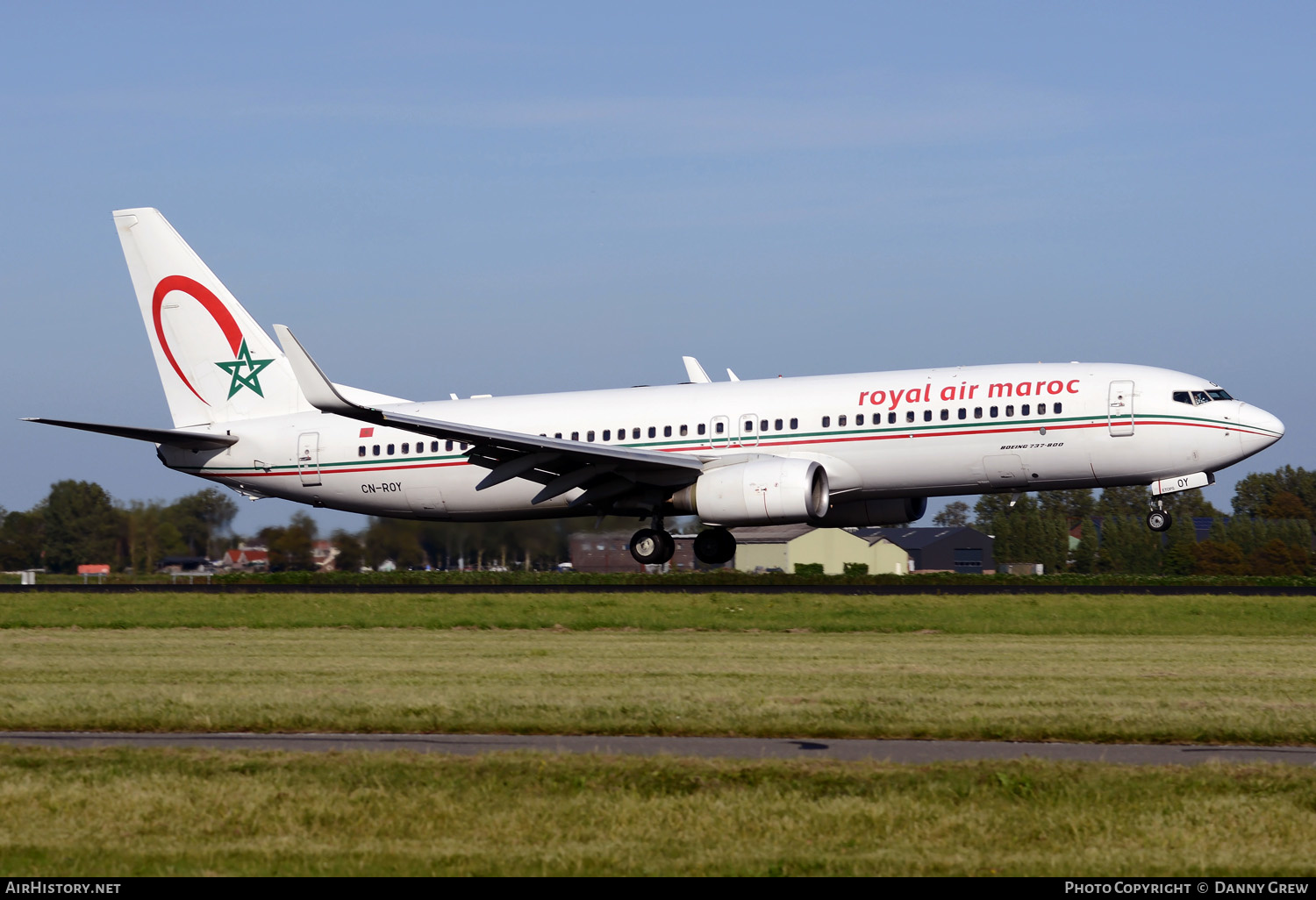 Aircraft Photo of CN-ROY | Boeing 737-8B6 | Royal Air Maroc - RAM | AirHistory.net #380609